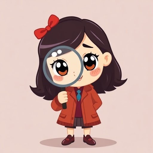 显微镜女孩